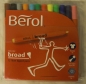 Preview: Berol colour broad Fasermaler, 12 Farben
