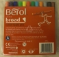 Preview: Berol colour broad Fasermaler, 12 Farben
