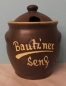 Preview: Senftopf "Bautzner Senf", braun