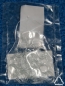 Preview: Faltenleghaken transparent. 1.5 cm. 25 Stück