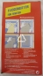 Preview: Fliegengitter für Fenster, schwarz, waschbar, 150 x 130 cm