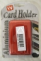 Preview: Scheckkarten-Etui rot, Hardcover, Kartenhalter, Visitenkartenhalter