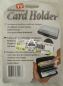 Preview: Scheckkarten-Etui rot, Hardcover, Kartenhalter, Visitenkartenhalter
