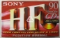 Preview: Musikkassette Sony HF 90 IEC I. Leerkassette