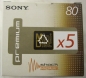 Preview: Sony Mini Disc Premium 80, 5er Pack