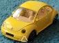 Preview: VW New Beetle in gelb von Burago. Maßstab 1:43