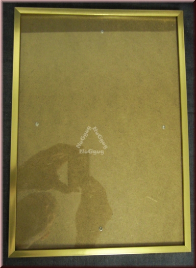Bilderrahmen Kunststoff, goldfarben, 21.8 x 30,5 cm