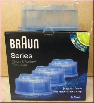Braun Series Reinigungskartusche Lemonfresh Clean&Charge CCR, 1 Stück