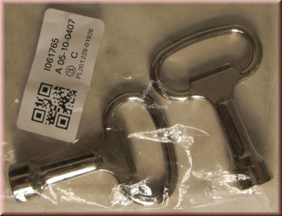 Dreikantschlüssel 8 mm x 2, 2 Stück Hemore Schlüsselschlitz für Bolzen