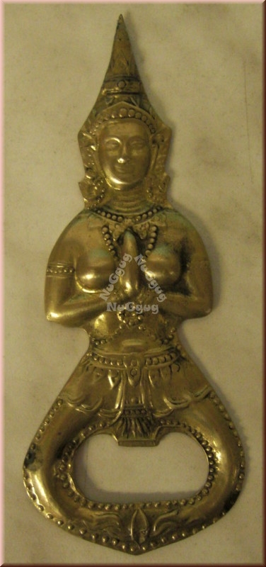Flaschenöffner "Thailand", Bronze, Buddha