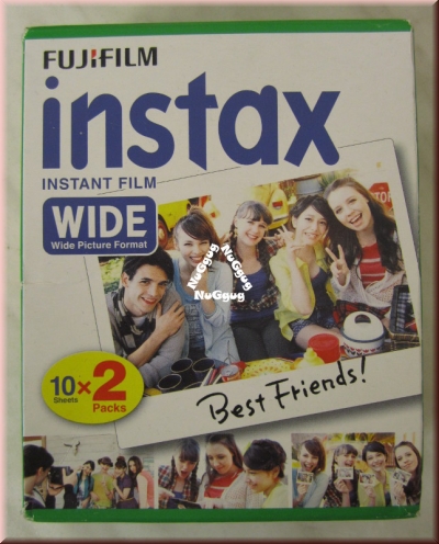 Fujifilm instax Instant Film Wide 10 x 2, für 2 mal 10 Ausdrucke