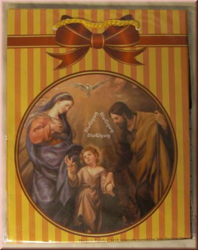 Geschenktüte mit christlichem Motiv, 2 Stück , 225 x 175 x 95 mm