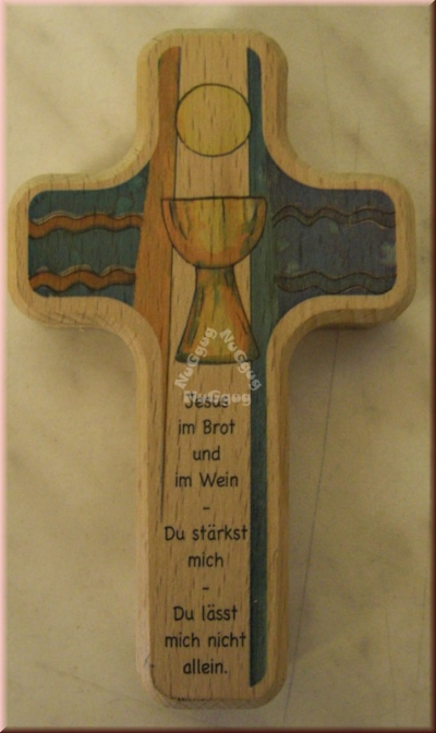 Kreuz "Abendmahl", Holzkreuz