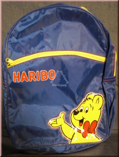 Rucksack Haribo, blau/gelb/rot, Schultasche, Kindergarten-​Bag