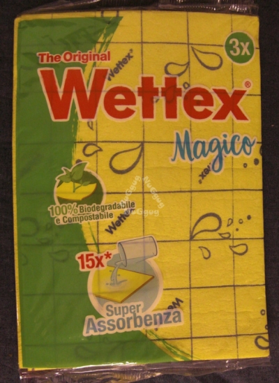 Wettex Magico Reinigungstuch, 3 Stück, 36 x 25 cm, gelb