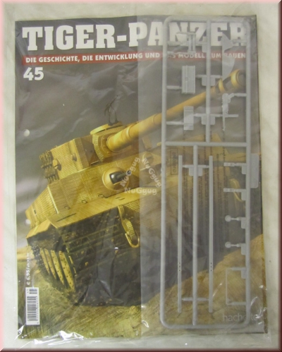 Tiger-Panzer Ausgabe 45, Panzer zum Selberbauen, von Hachette