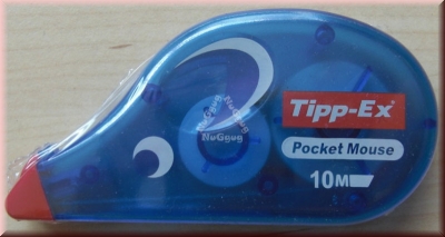 Tipp-Ex Pocket Mouse, Korrekturroller 4,2 mm, weiß, 10 Meter