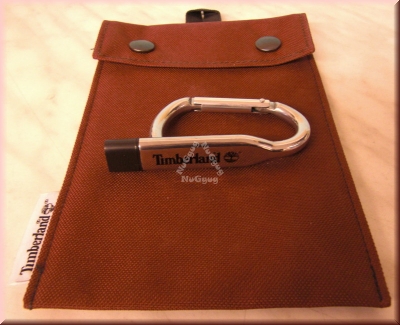 USB Stick "Timberland" 2GB als Karabiner, mit Tasche
