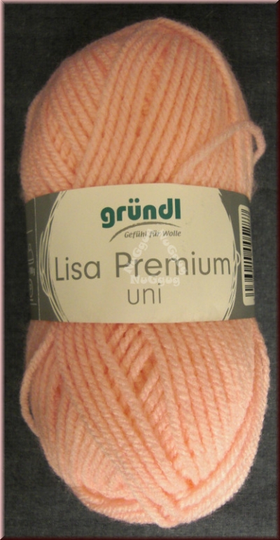 Wolle Lisa Premium, rosa, 50 Gramm, von gründl, Wollknäuel