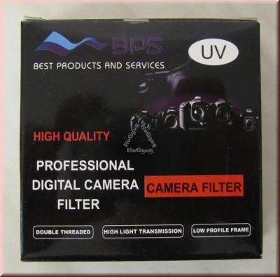 BPS Professional Digital Camera Filter UV, 52 mm