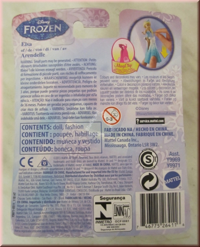 Disney Die Eiskönigin - Magiclip Prinzessin und Mode, Elsa