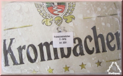 Frühstücksbrett "Krombacher", 2-teiliges Set