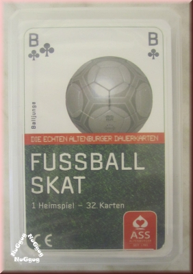 Fußball Skat, Skatkarten Fußball Bild, 32 Blatt, von ASS