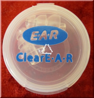 Gehörschutzstöpsel E-A-R Clear E-A-R, in Schutzbox, abwaschbar