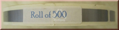 Klebeetiketten silber, 62 x 9 mm, 500 Stück, Spezial-Etiketten