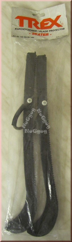 Schlittschuh Kufenschoner von Trex, schwarz, 1 Paar, Skater Blade Protector