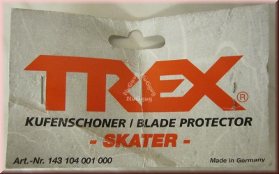Schlittschuh Kufenschoner von Trex, schwarz, 1 Paar, Skater Blade Protector
