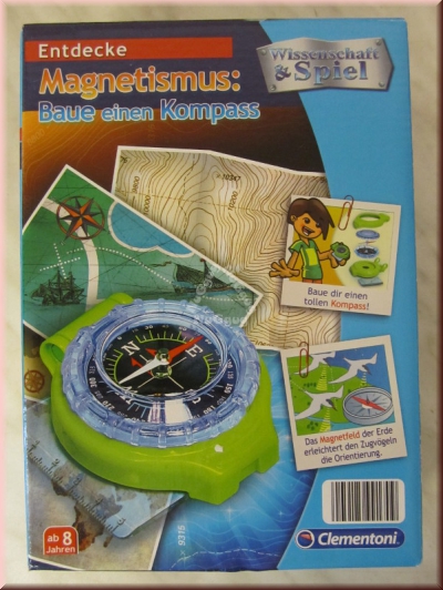 Magnetismus - Baue einen Kompass, von Clementoni