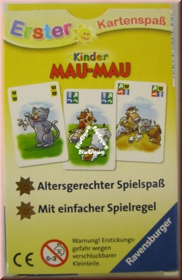 Mau-Mau, erster Kartenspaß, von Ravensburger