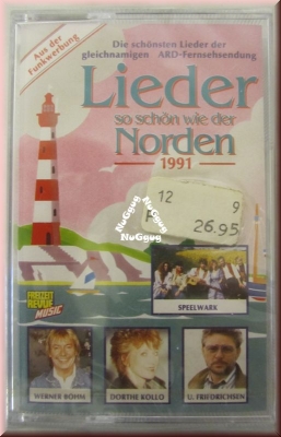 Musikkassette "Lieder so schön wie der Norden 1991"
