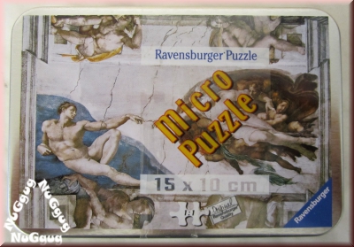 Puzzle Michelangelo - Die Erschaffung des Adam, Micro Puzzle von Ravensburger
