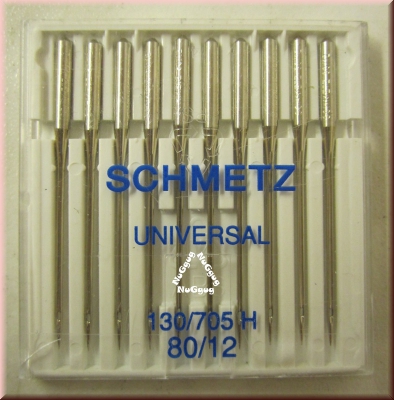 Nähmaschinennadeln 80/12, Universal 130/705 H von Schmetz