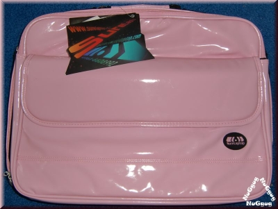 Notebooktasche "Rosa" von Surelaptop, Laptoptasche pink, bis 17 Zoll