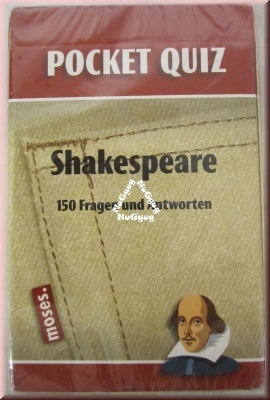 Pocket Quiz Shakespeare von Moses