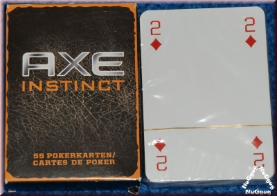 Pokerkarten. AXE Instinct