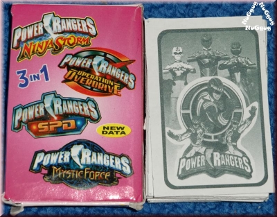 Power Rangers 3in1. Kartenspiel & Closeup Photos