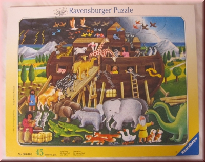 Puzzle Arche Noah, 45 Teile, Ravensburger Artikelnummer 066407
