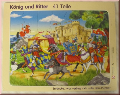 Puzzle König und Ritter, 41 Teile, Bookmark Verlag