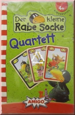 Der kleine Rabe Socke Quartett von Amigo