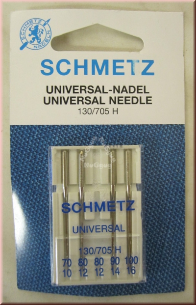 Nähmaschinennadeln Schmetz universal 70 - 100, 130/705 H, 4 Stück