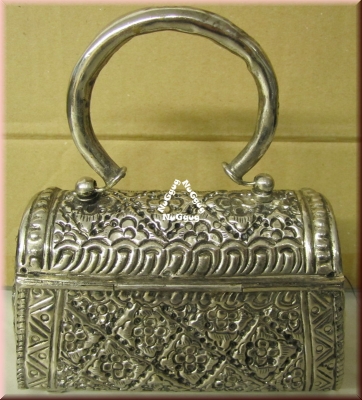 Schmuckkästchen "Handtasche", Metall, Schmuckbox