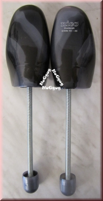 Nico Schuhspanner ovalbreit, 1 Paar, Größe 5 (42 - 43), Kunststoff, schwarz