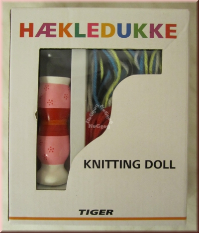 Strickpuppe, Haekledukke, Knitting Doll, von Tiger, Strickliesel