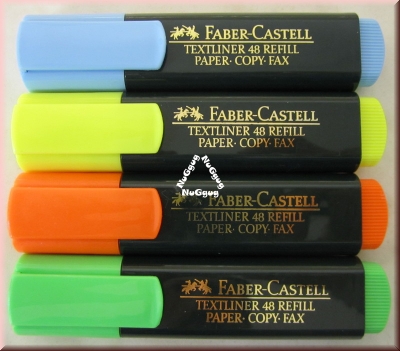 Faber-Castell Textliner 48 Refil, 4 Farben