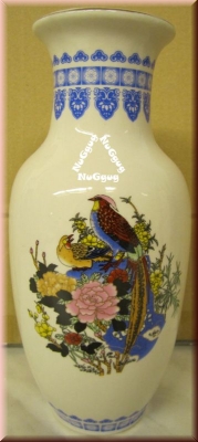 Chinesische Vase, Tischvase, Höhe 20 cm, Durchmesser 9,5 cm