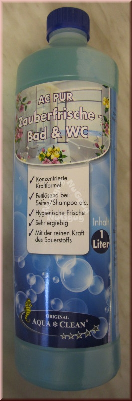 AC PUR Zauberfrische - Bad & WC, Konzentrat, 1 Liter